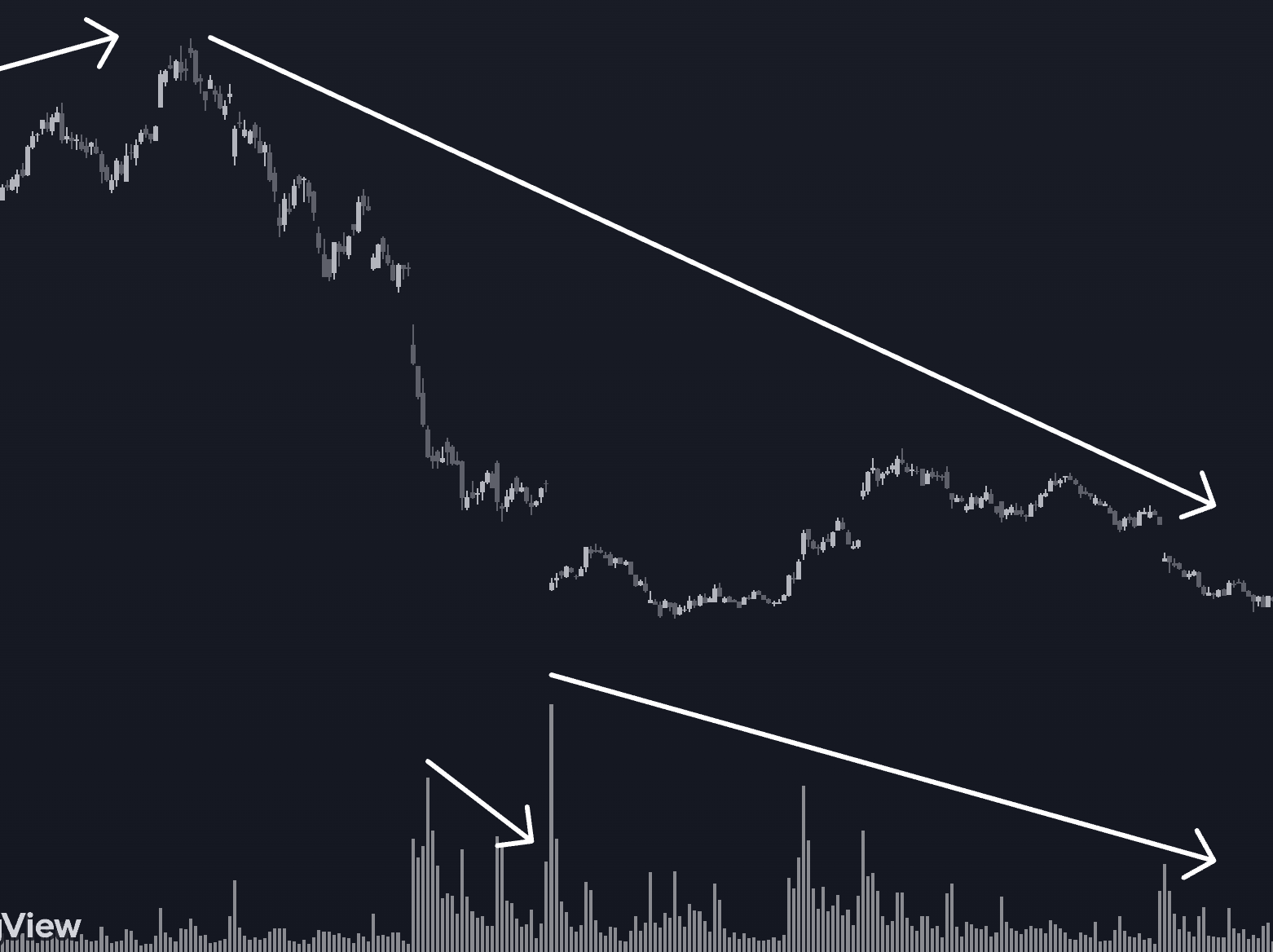 거래량 감소