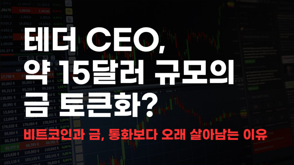 테더 금 토큰화