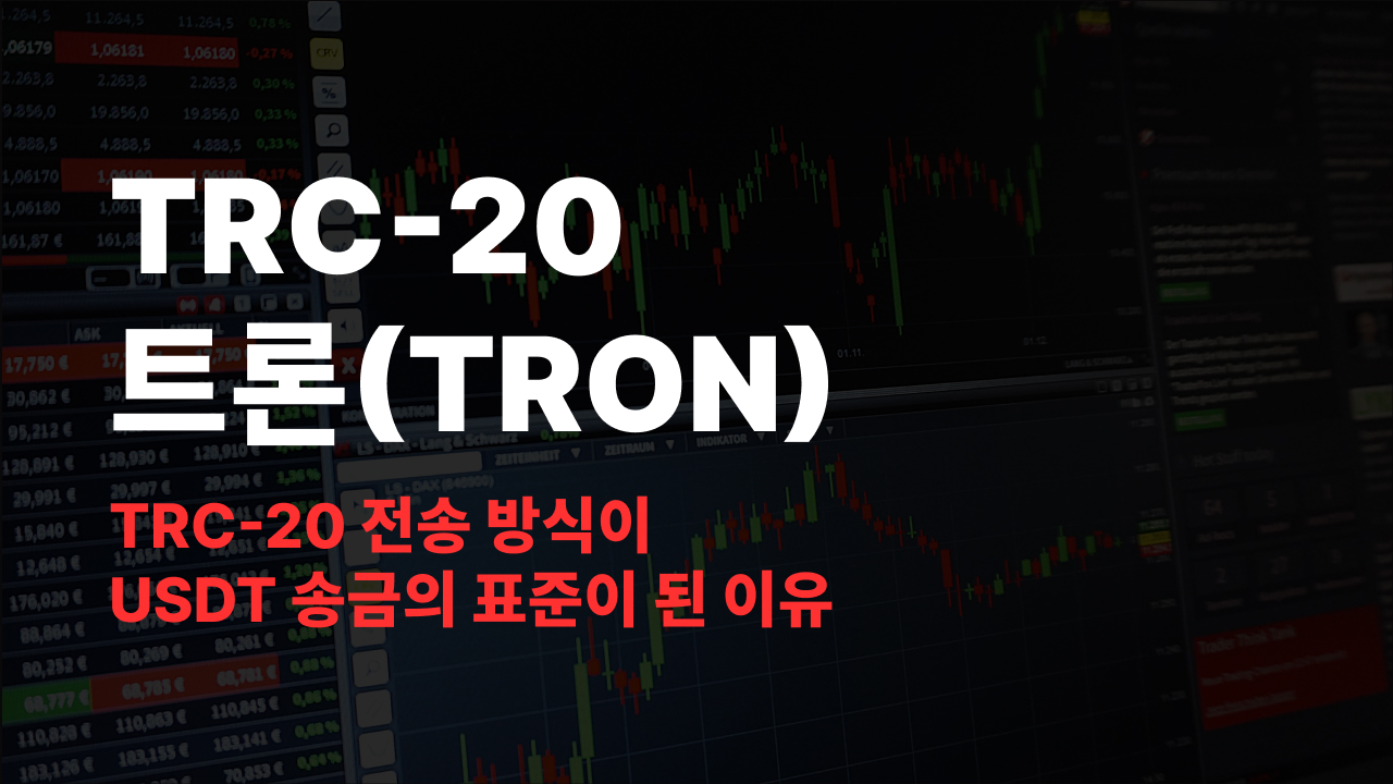 TRC-20 , USDT 보낼때 쓰는거야? TRC 20