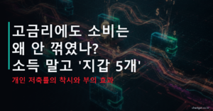 미국 가계 소비가 고금리에도 안 꺾인 이유 저축률 착시 부의 효과 지갑 5개 썸네일
