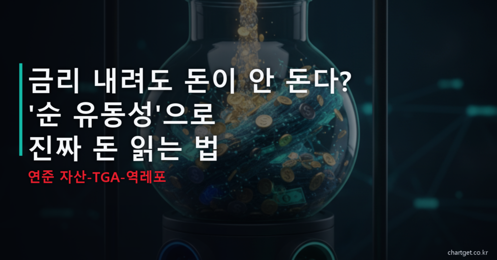금리 내려도 돈이 안 도는 이유 순 유동성 연준 자산 TGA 역레포 썸네일