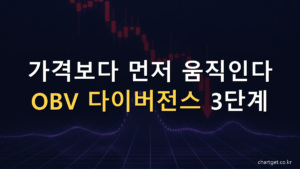 OBV 다이버전스 3단계 - 가격보다 먼저 움직이는 거래량 신호