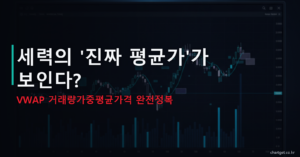 세력의 진짜 평균가가 보인다 VWAP 거래량가중평균가격 완전정복 썸네일