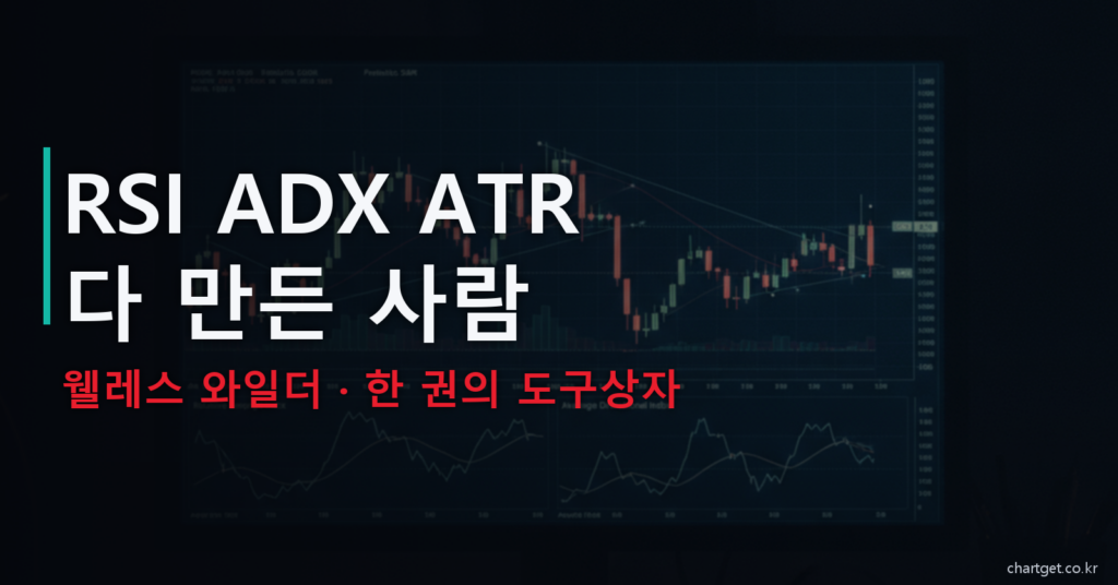 웰레스 와일더 RSI ADX ATR 다 만든 사람 한 권의 도구상자 썸네일