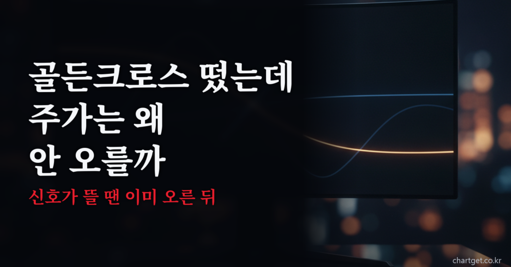 골든크로스가 떴는데 주가는 왜 안 오를까 — 후행 신호의 함정 썸네일
