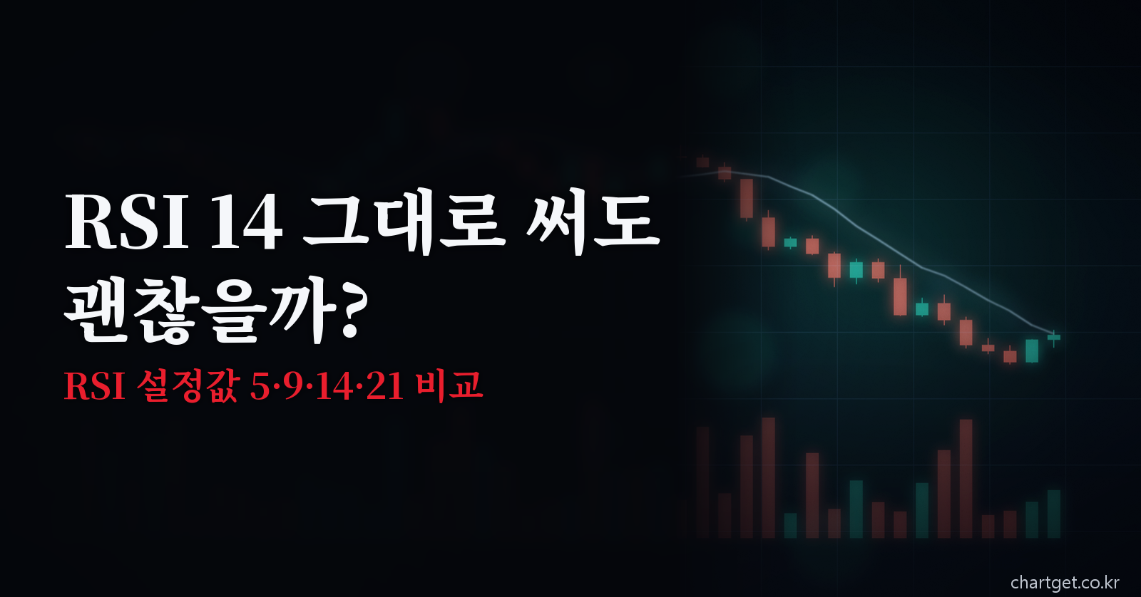 RSI 설정값 14 그대로 써도 괜찮을까 - 기간 5·9·14·21 비교 썸네일